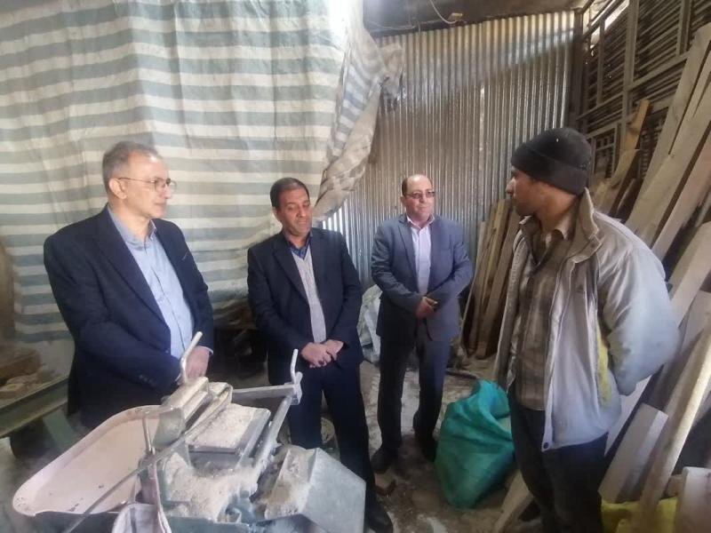 نجف آباد | آئین افتتاح طرح های اشتغال در ایام دهه فجر