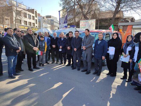 گزارش تصویری| حضور کارکنان بهزیستی استان در مراسم راهپیمایی 22 بهمن