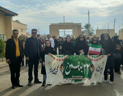 گزارش تصویری|حضور پرشور اعضای شورای معاونین,روسا و کارکنان بهزیستی شهرستان های فارس در راهپیمایی یوم الله 22 بهمن