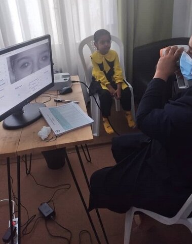 جاسک | شناسایی ۴۰۰ کودک مشکوک به تنبلی چشم در برنامه غربالگری بینایی