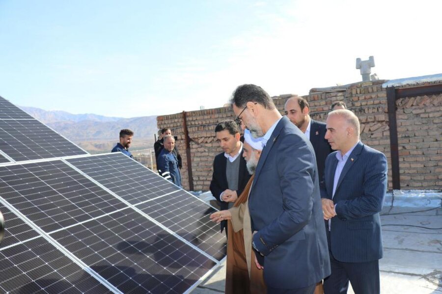 رودبار | بهره برداری از ۲۸ سامانه پنل خورشیدی پنج کیلوواتی حمایتی مددجویان بهزیستی و کمیته امداد در شهرستان لوشان