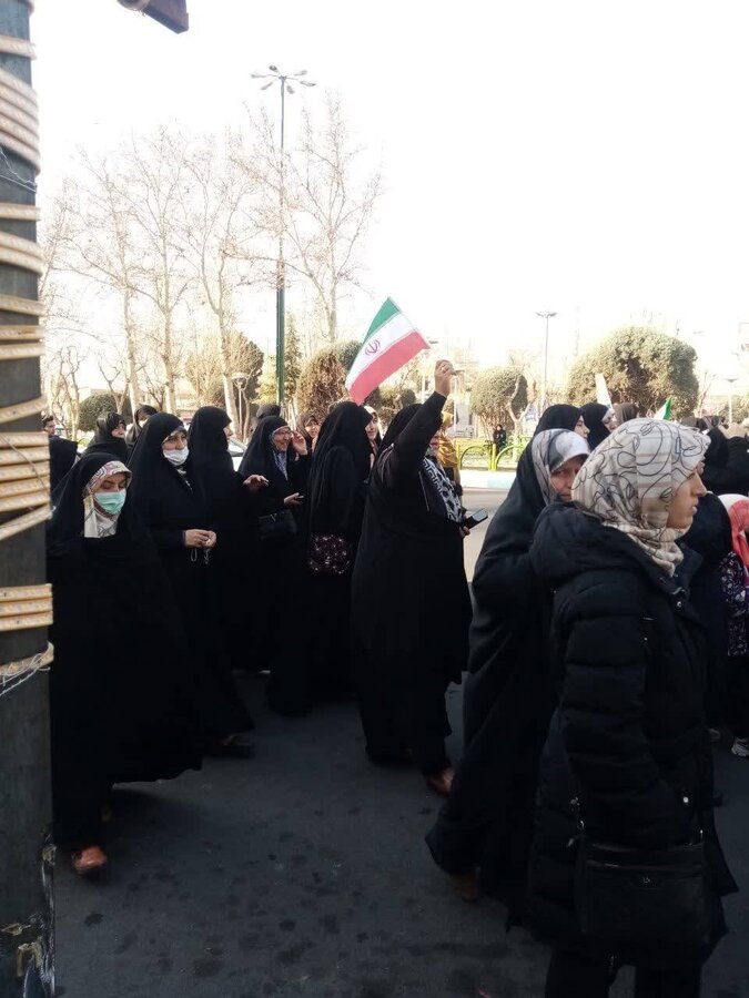 شهریار | حضور پر شور پرسنل در راهپیمایی ۲۲ بهمن