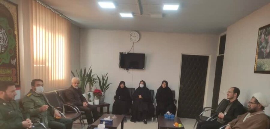 دماوند | دیدار صمیمانه رئیس اداره بهزیستی شهرستان دماوند با فرمانده سپاه پاسداران انقلاب اسلامی ناحیه