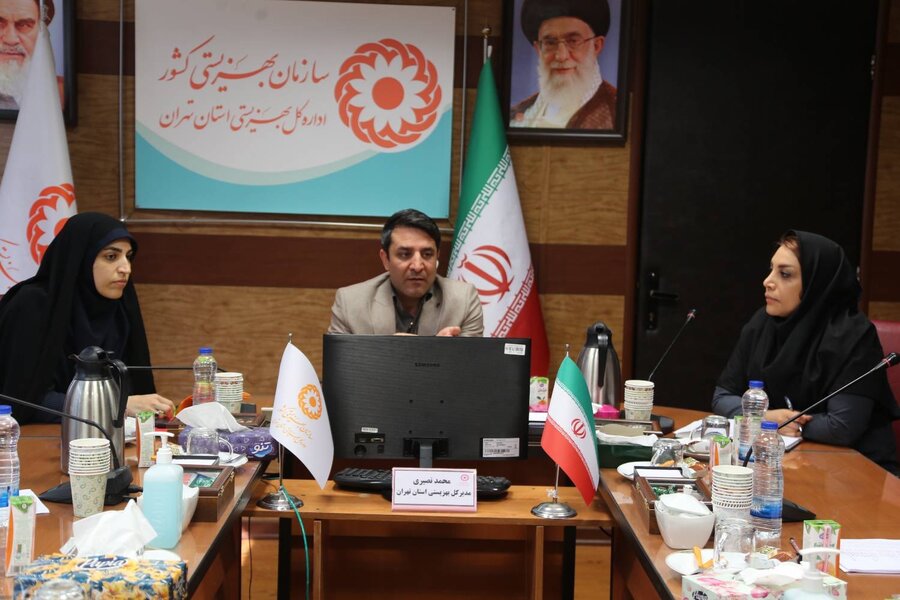 جلسه هم‌اندیشی مراکز اورژانس اجتماعی  با حضور مدیر کل بهزیستی استان تهران