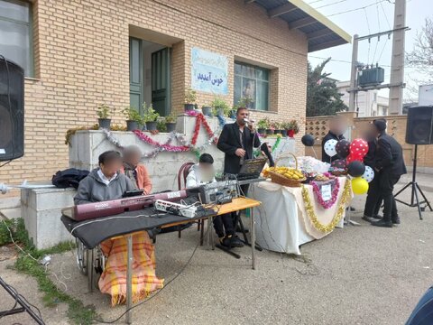 جشن میلاد بقیه الله (ع) در مرکز حرفه آموزی عرفان ساوجبلاغ برگزار شد