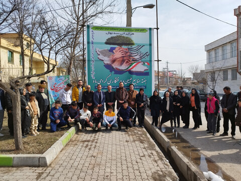 پیوند نهال  و کودک در بهزیستی استان اردبیل