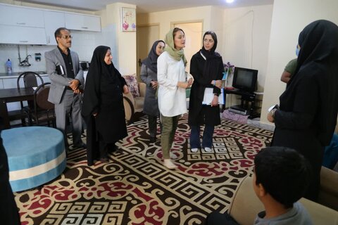 حضور نمایندگان یونیسف در مراکز تحت نظارت بهزیستی استان