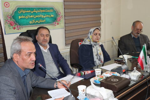 گزارش تصویری انشست هم اندیشی انجمن اهدای عضو با مسئولان بهزیستی استان
