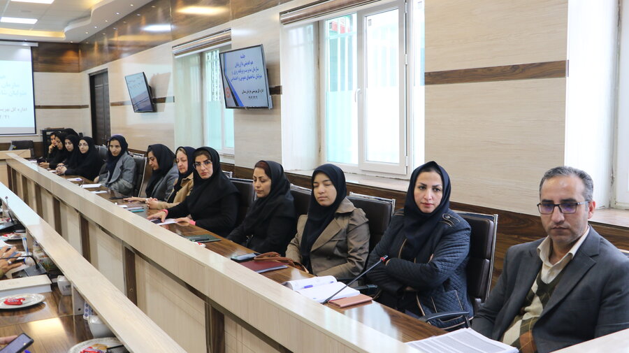 حضور تیم ارزیاب سازمان مدیریت در بهزیستی استان