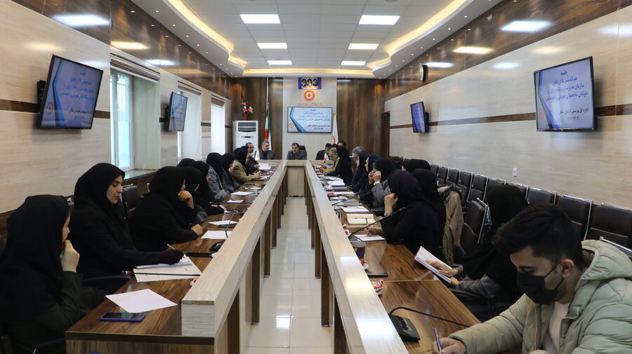 حضور تیم ارزیاب سازمان مدیریت در بهزیستی استان