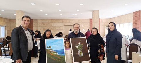 گزارش تصویری|بازدید مدیر کل بهزیستی فارس از دوره آموزشی تشکیل پایگاه های هنر افراد دارای معلولیت در مناطق روستایی