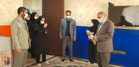 گزارش تصویری| رئیس سازمان مدیریت و برنامه ریزی استان از شیرخوارگاه شهید ثمین تاب بهزیستی بازدید کرد