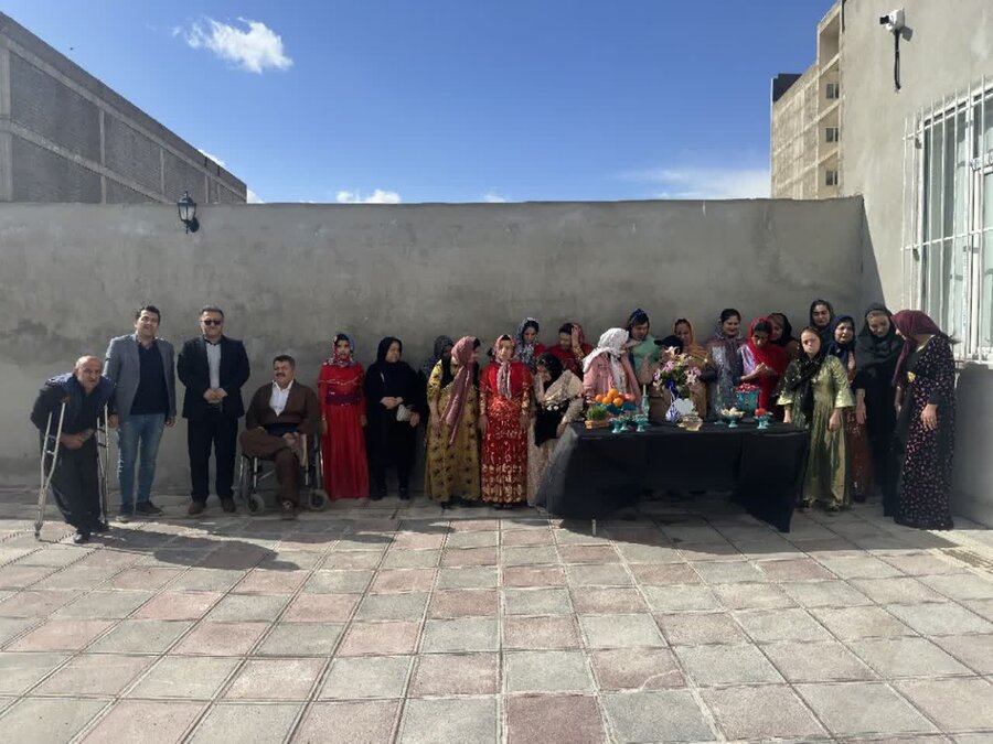 سقز/ برگزاری جشن نوروز در مراکز توانبخشی