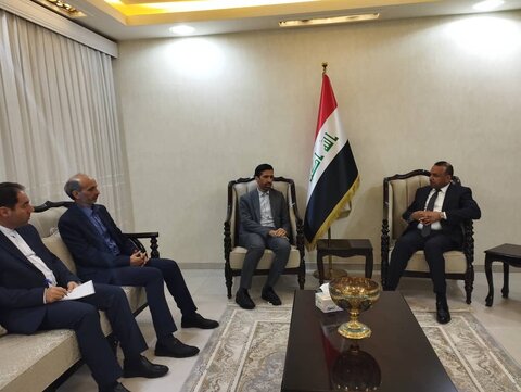 دیدار رئیس سازمان بهزیستی کشور با وزیر کار کشور عراق