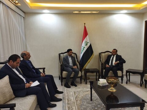 دیدار رئیس سازمان بهزیستی کشور با وزیر کار کشور عراق