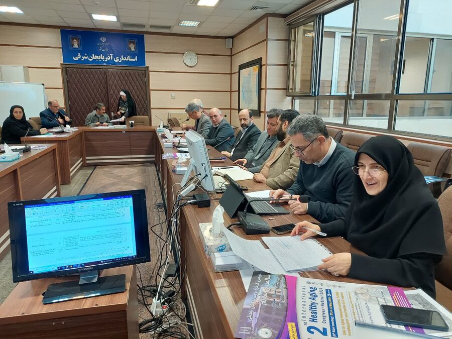 گزارش تصویری| پانزدهمین نشست شورای سالمندان آذربایجان شرقی 