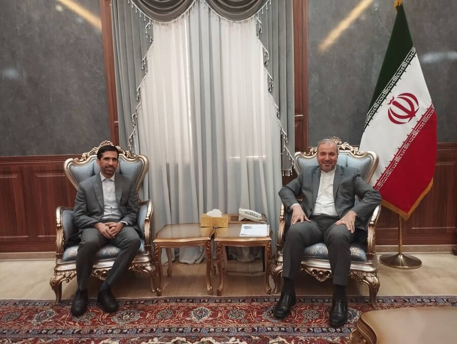 دیدار رئیس سازمان بهزیستی کشور با سفیر ایران در عراق