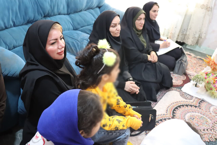 بازدید مدیر عامل شرکت آب و فاضلاب بوشهر از خانه نگهداری کودک و نوجوان تحت نظارت بهزیستی بوشهر