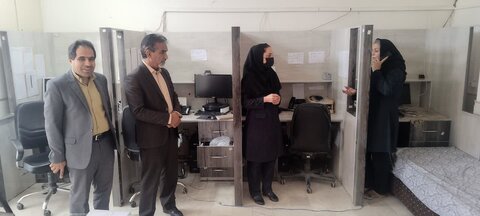 بازدید مدیرکل بهزیستی استان کرمان از مرکز اورژانس اجتماعی ۱۲۳