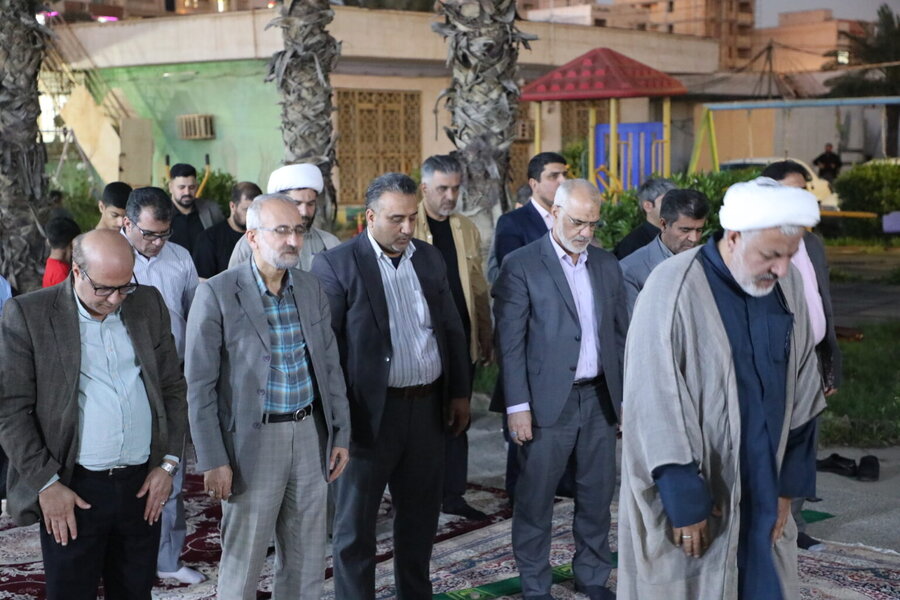 بازدید استاندار خوزستان و محفل قرآنی با کودکان بی سرپرست و بد سرپرست