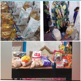 رشت | توزیع ۲۰۰ بسته مواد غذایی و کارت هدیه در بین مددجویان تحت پوشش بهزیستی رشت