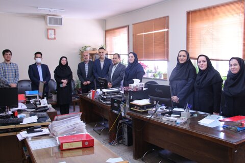 گزارش تصویری| دیدار نوروزی مدیرکل بهزیستی استان با کارکنان ستاد