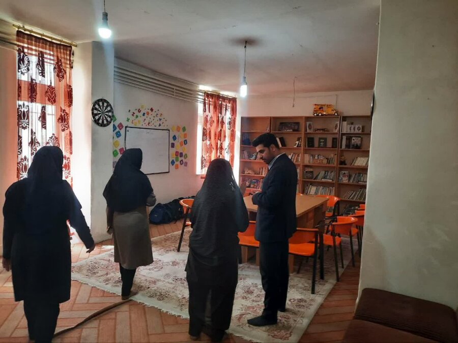 نهاوند| بازدید رئیس بهزیستی شهرستان ازخانه کودکان و نوجوانان مهرعلی (ع)