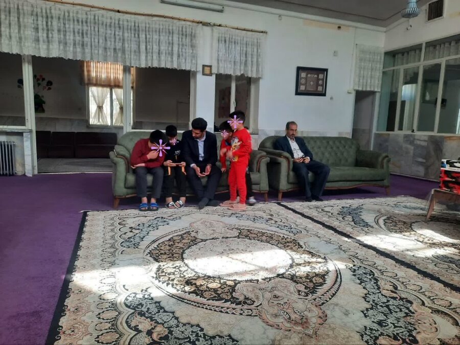 نهاوند| بازدید رئیس بهزیستی شهرستان ازخانه کودکان و نوجوانان مهرعلی (ع)