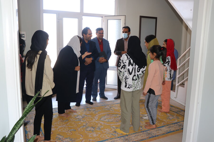بازدید مدیرکل بهزیستی استان کرمان از موسسه خیریه بچه های ما