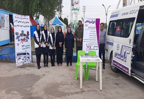دررسانه|فعالیت اورژانس اجتماعی بهزیستی خوزستان در ایام نوروز