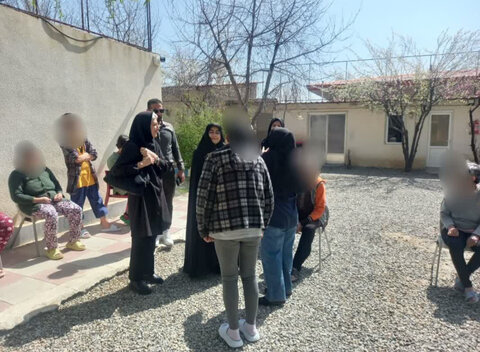 ساوجبلاغ | بازدید ازمرکز نگهداری بیماران مزمن اعصاب وروان "رادبانو"