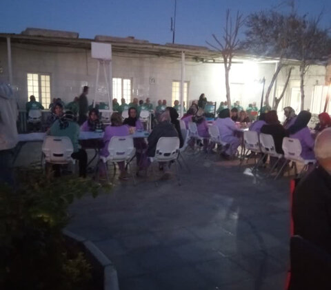 کرج | مراسم ضیافت افطاری در مرکز نگهداری اعصاب وروان مهر ورزان صبا گستر کرج برگزار شد