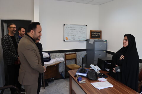 گزارش تصویری| دیدار نوروزی مدیر کل بهزیستی استان اردبیل با کارکنان