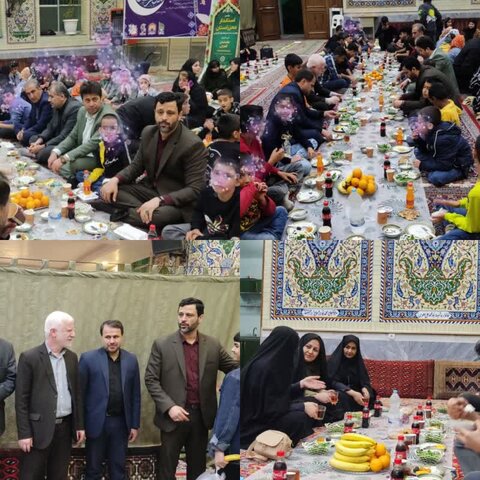 مراسم افطار فرزندان بهزیستی استان گلستان