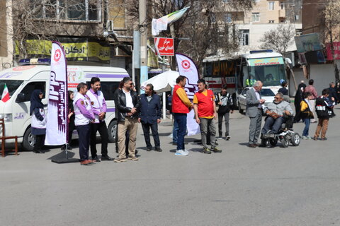 گزارش تصویری| حضور کارکنان بهزیستی استان در مراسم راهپیمایی روز جهان قدس