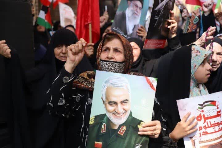 حضور پرشور مدیران ، کارکنان و جامعه هدف بهزیستی کرمان در راهپیمایی روز قدس