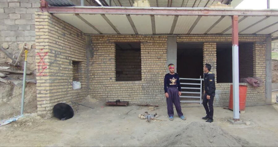 افتتاح و پرداخت کمک هزینه ساخت مسکن در روستای بیشه