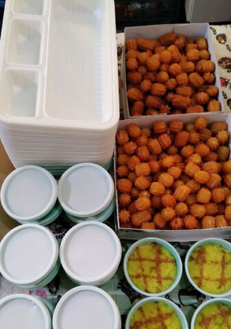 طالقان | توزیع ۱۱۰ بسته افطاری به مناسبت گرامیداشت ماه مبارک رمضان