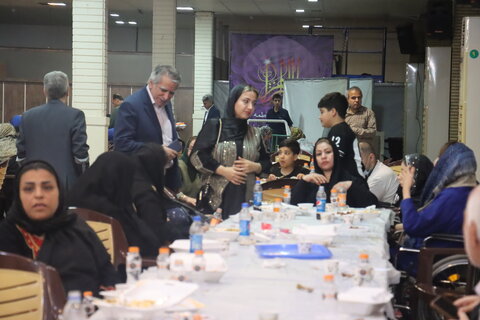 گزارش تصویری| برگزاری ضیافت افطاری انجمن معلولین بوشهر با عنوان ضیافت همدلی
