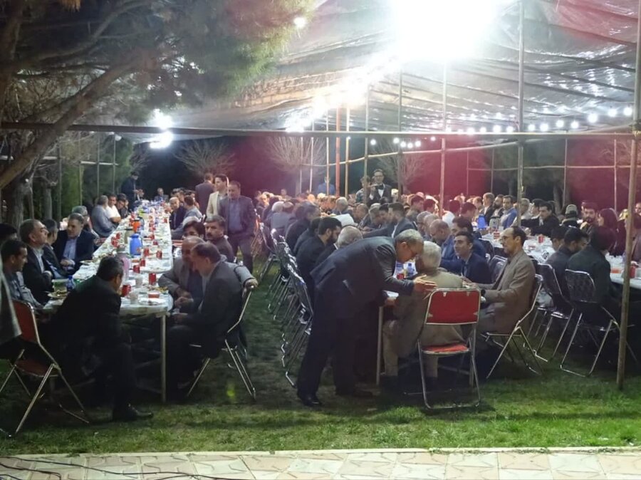 افطاری مرکز نگهداری و توانبخشی سالمندان حضرت ابوالفضل (ع)  خاوه