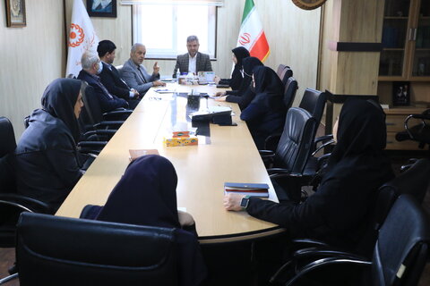برگزاری جلسه کمیسیون نظارت بر مراکز و موسسات غیردولتی (ماده۲۶) در بهزیستی گیلان