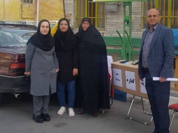 شهریار | جمع آوری زکات فطریه و کفارات توسط بهزیستی در حاشیه مراسم عیدفطر در سطح شهرستان