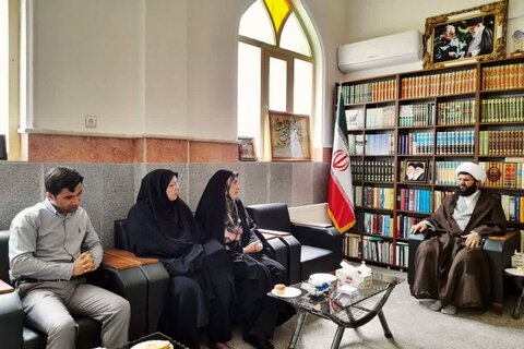 پاکدشت | دیدار نوروزی رئیس بهزیستی با امام جمعه شهرستان