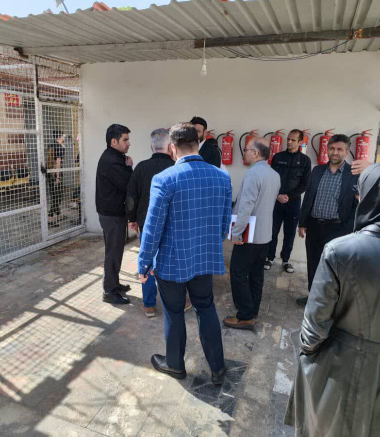 فردیس | بازدید دادستان عمومی و انقلاب شهرستان فردیس از مرکز اقامتی درمان اعتیاد