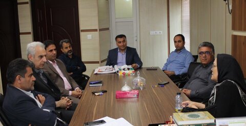 جلسه پیگیری روند  ساخت شیرخوارگاه بهزیستی خوزستان برگزار شد
