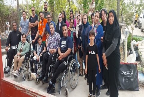 شاهین شهر و میمه| برگزاری اردوی تفریحی ویژه  معلولین ورزشکار موفق شاهین شهر     