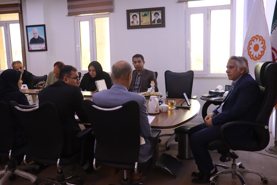 برگزاری جلسه کارگروه عملیاتی مراکز مثبت زندگی در بهزیستی بوشهر