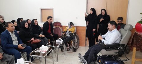 گزارش تصویری| افتتاح انتشارات با صاحب امتیازی افراد دارای معلولیت