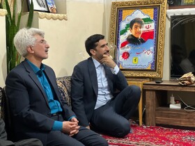 گزارش تصویری|دیدار رئیس سازمان بهزیستی کشور با خانواده شهید کشاورز از شهدای حادثه تروریستی حرم مطهرحضرت شاهچراغ(ع)
