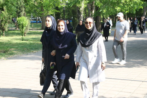 گزارش تصویری | پیاده روی صبحگاهی کارکنان بهزیستی استان گیلان در پارک قدس رشت